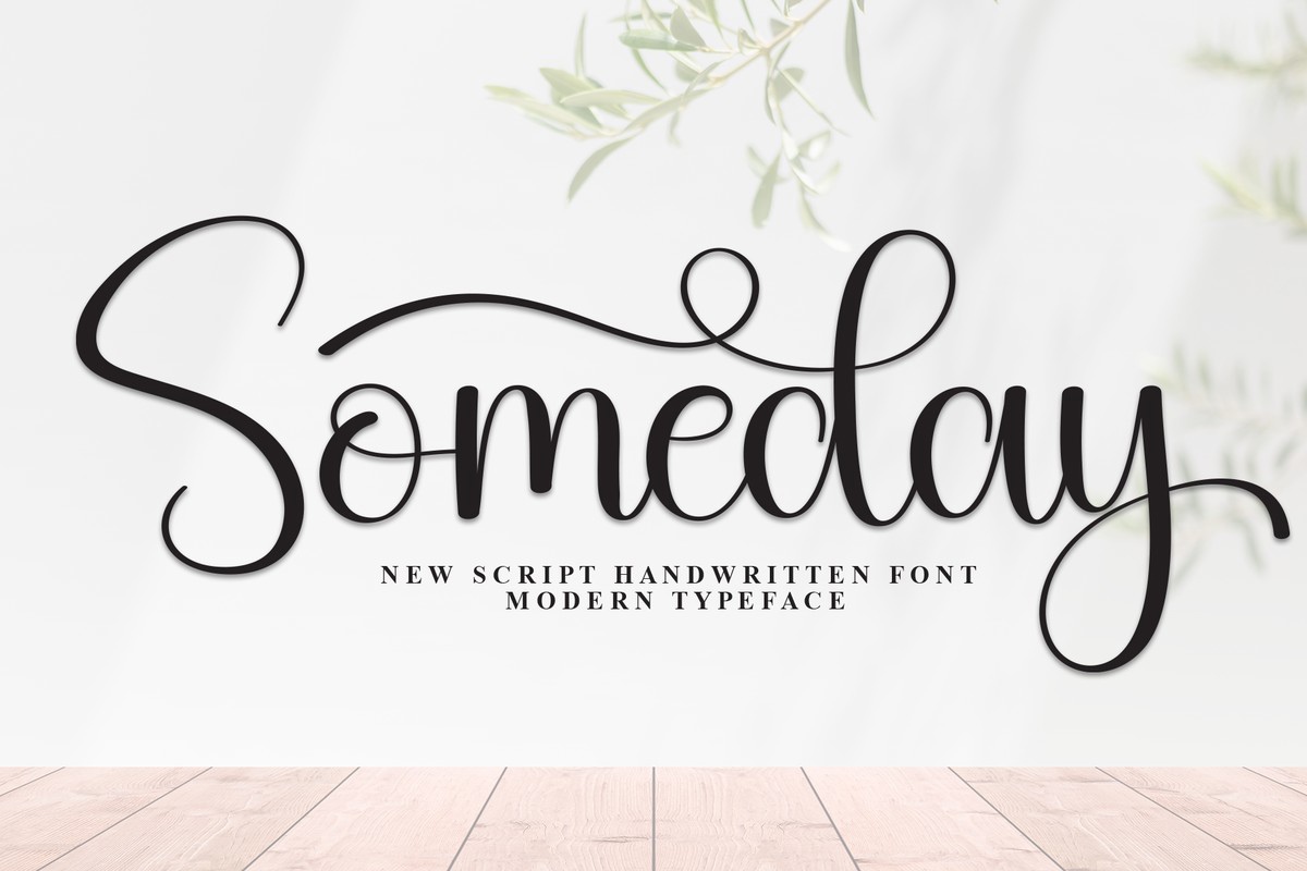 Someday Font