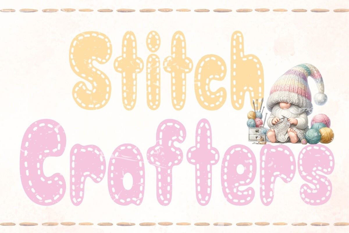 Stitch Crafters Font