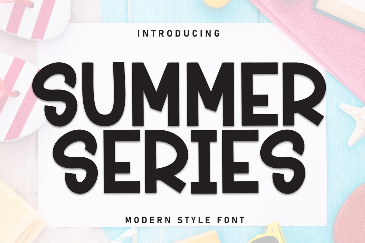 Summer Series Font