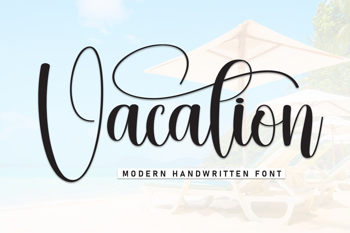 Vacation Font