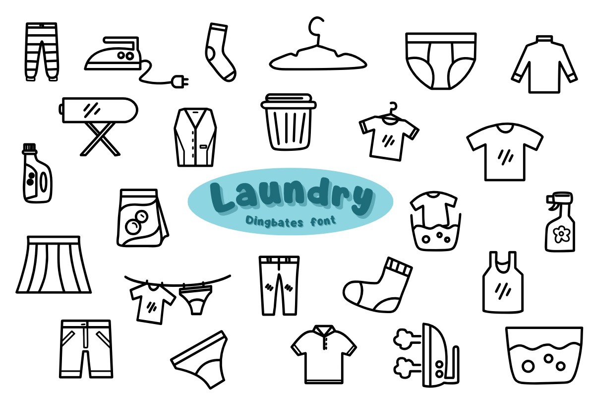 Laundry Font