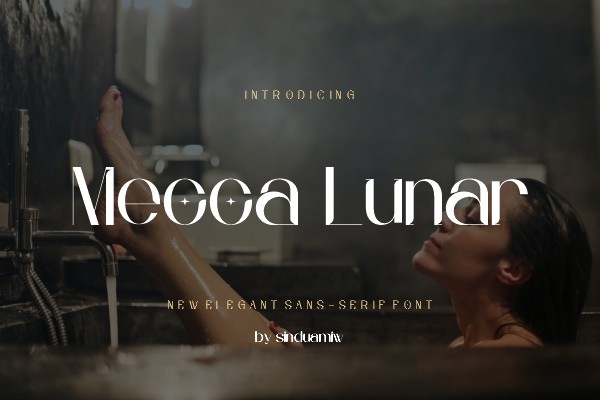 Mecca Lunar Font