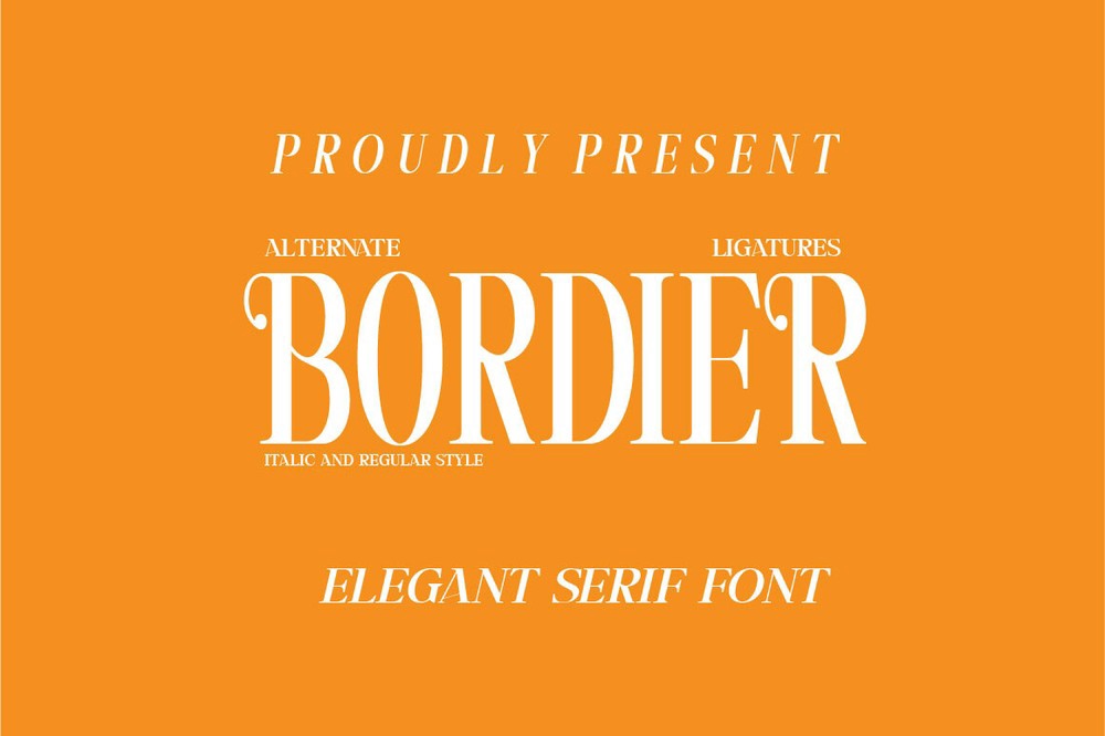 Bordier Font