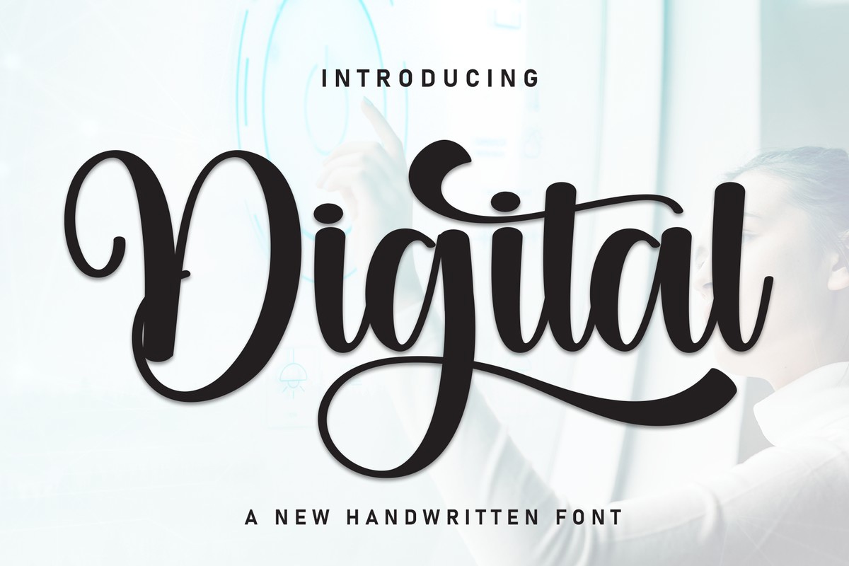 Digital Font