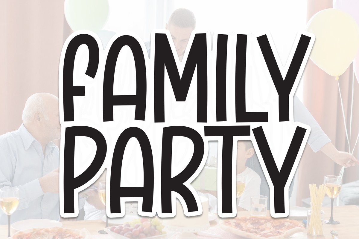 Family Party Font