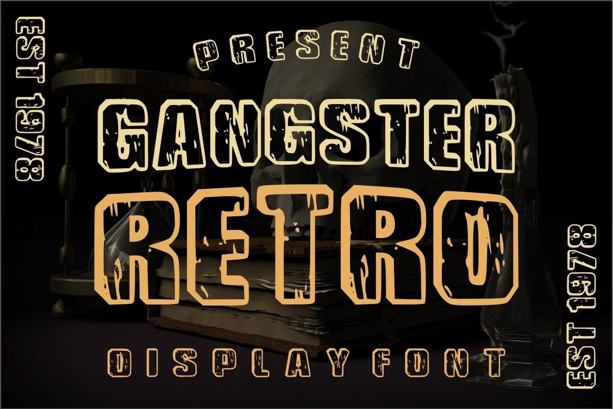 Gangster Retro Font