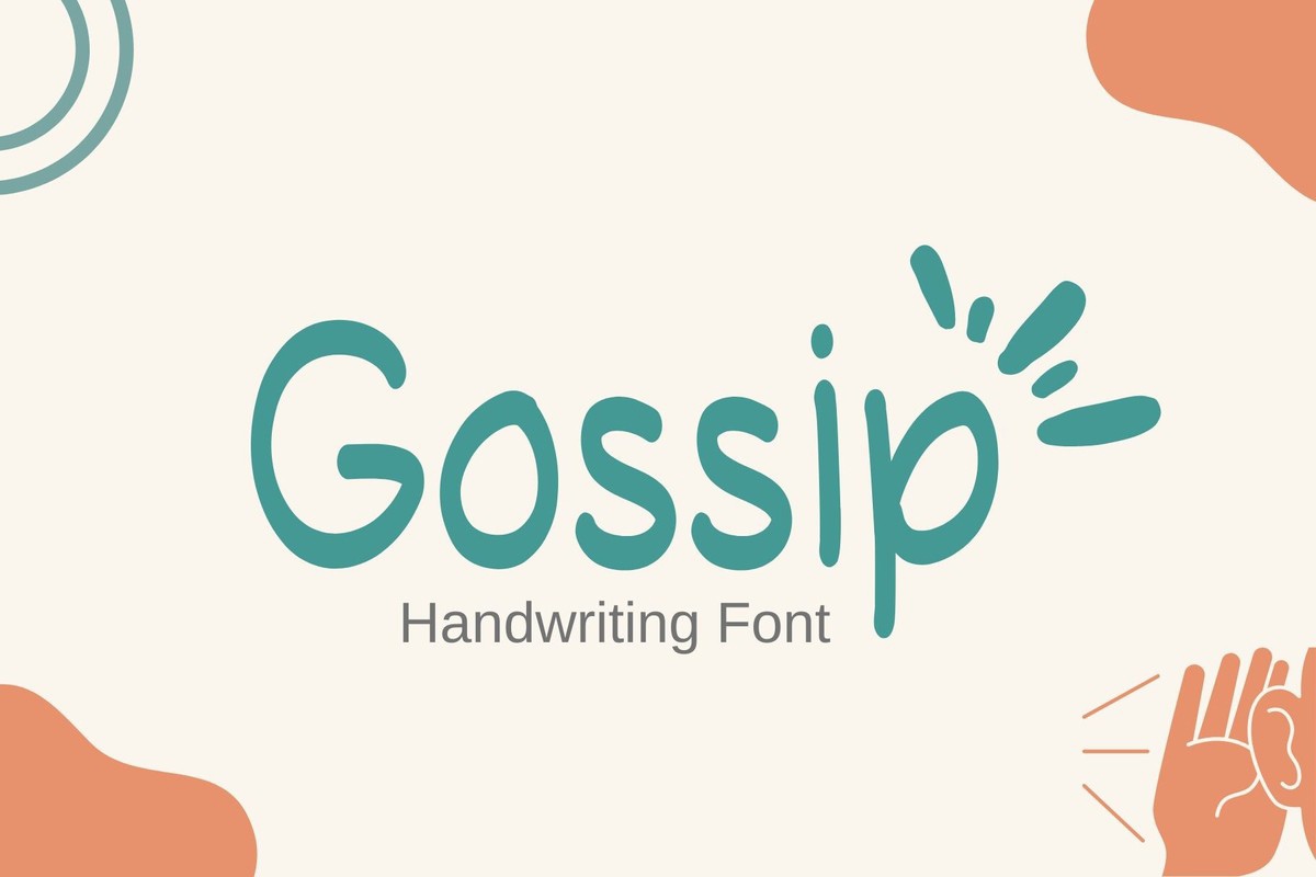 Gossip Font