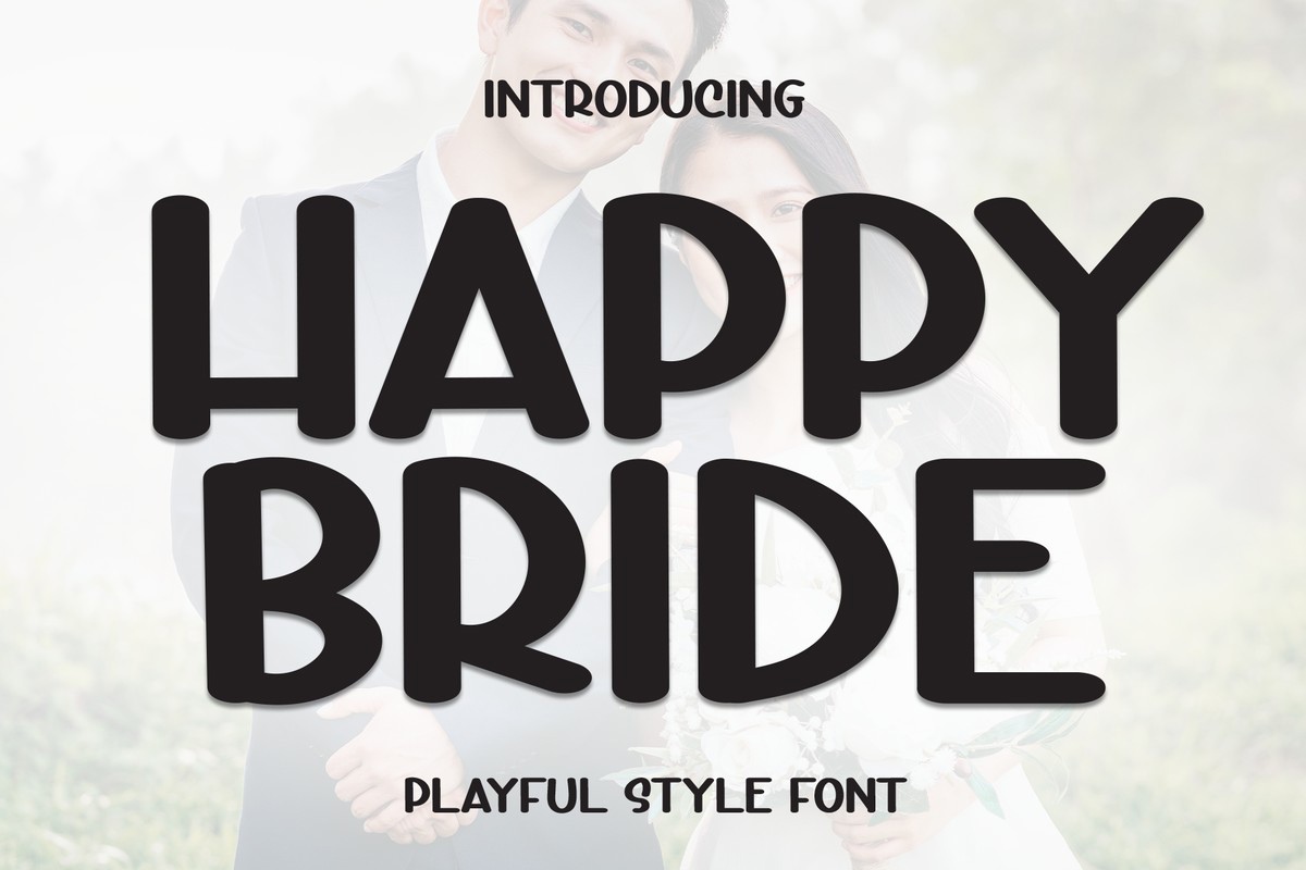 Happy Bride Font