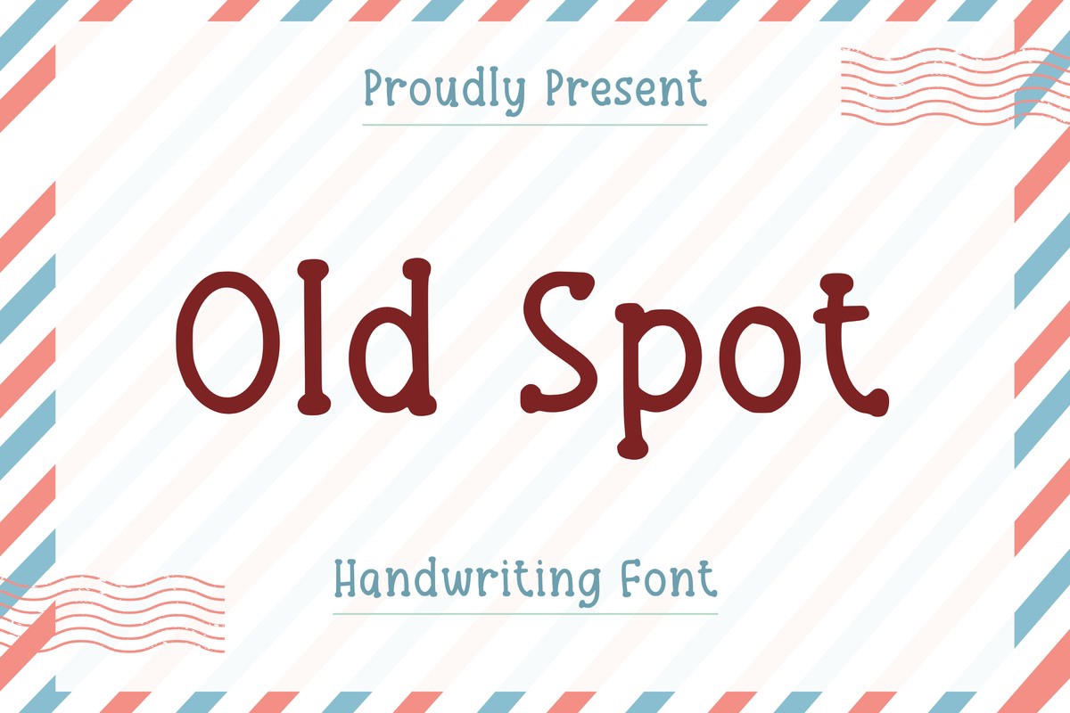 Old Spot Font