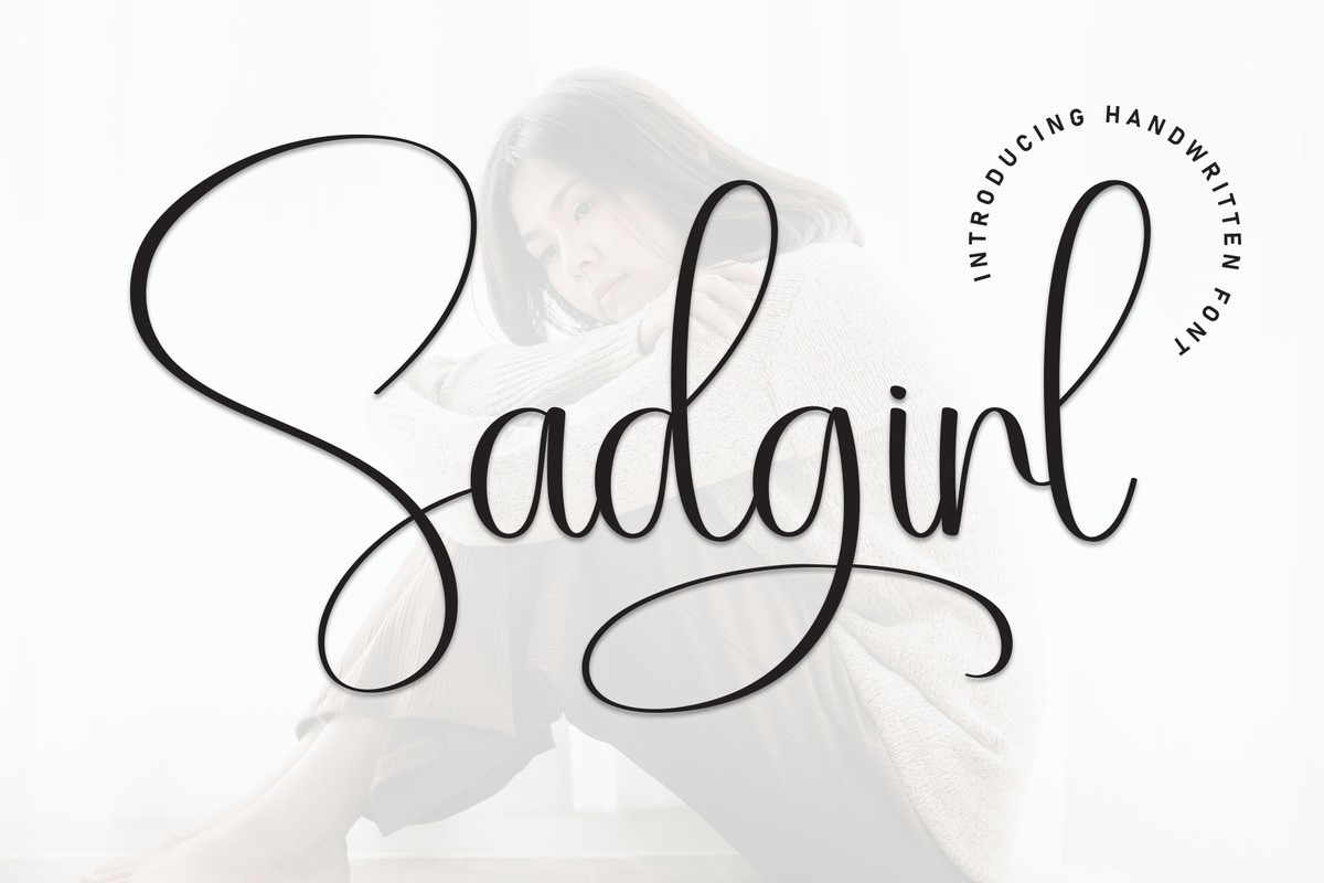 Sadgirl Font