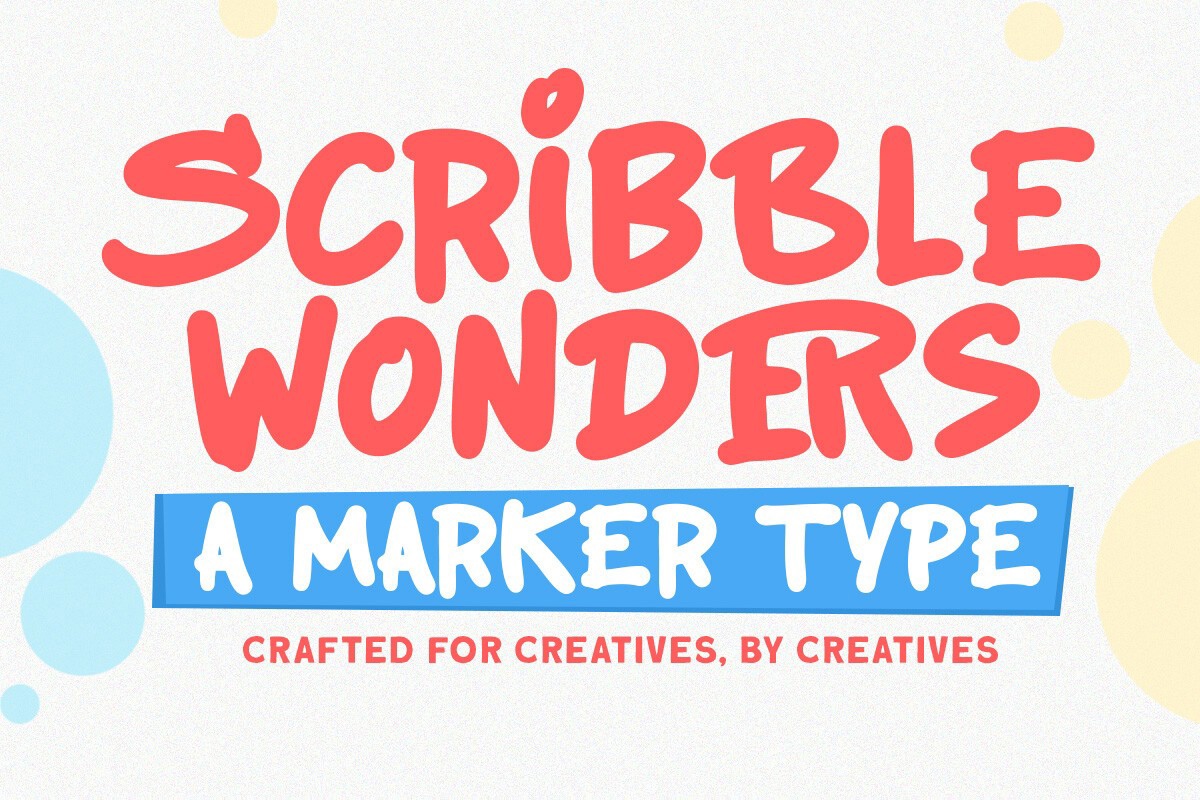 Scribble Wonders Font