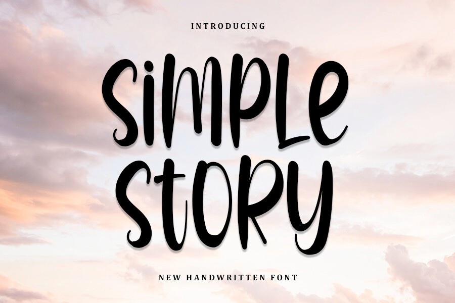 Simple Story Font