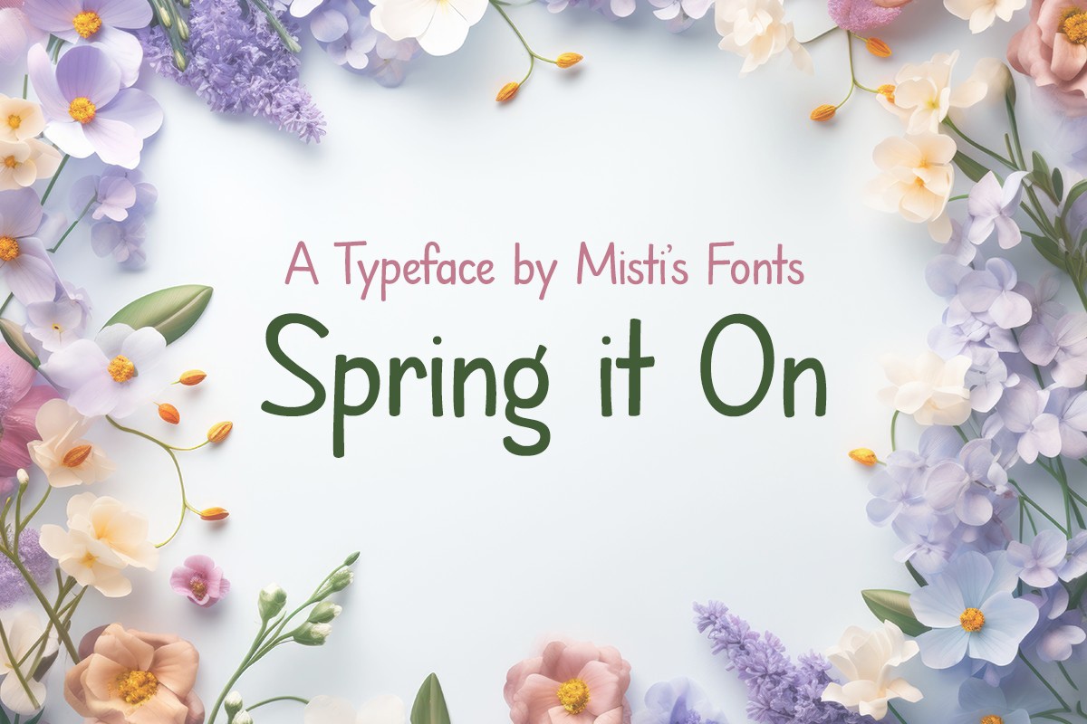 Spring it On Font