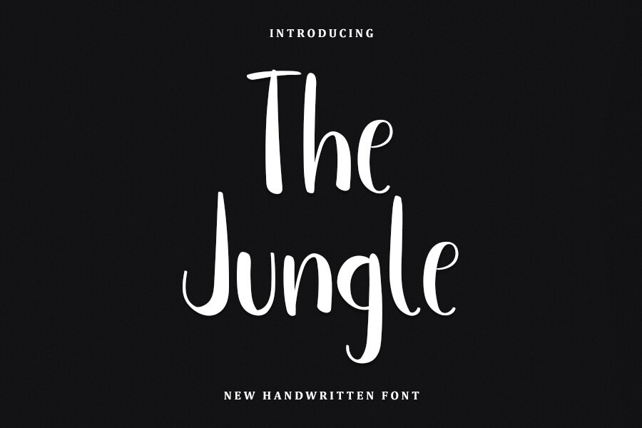 The Jungle Font