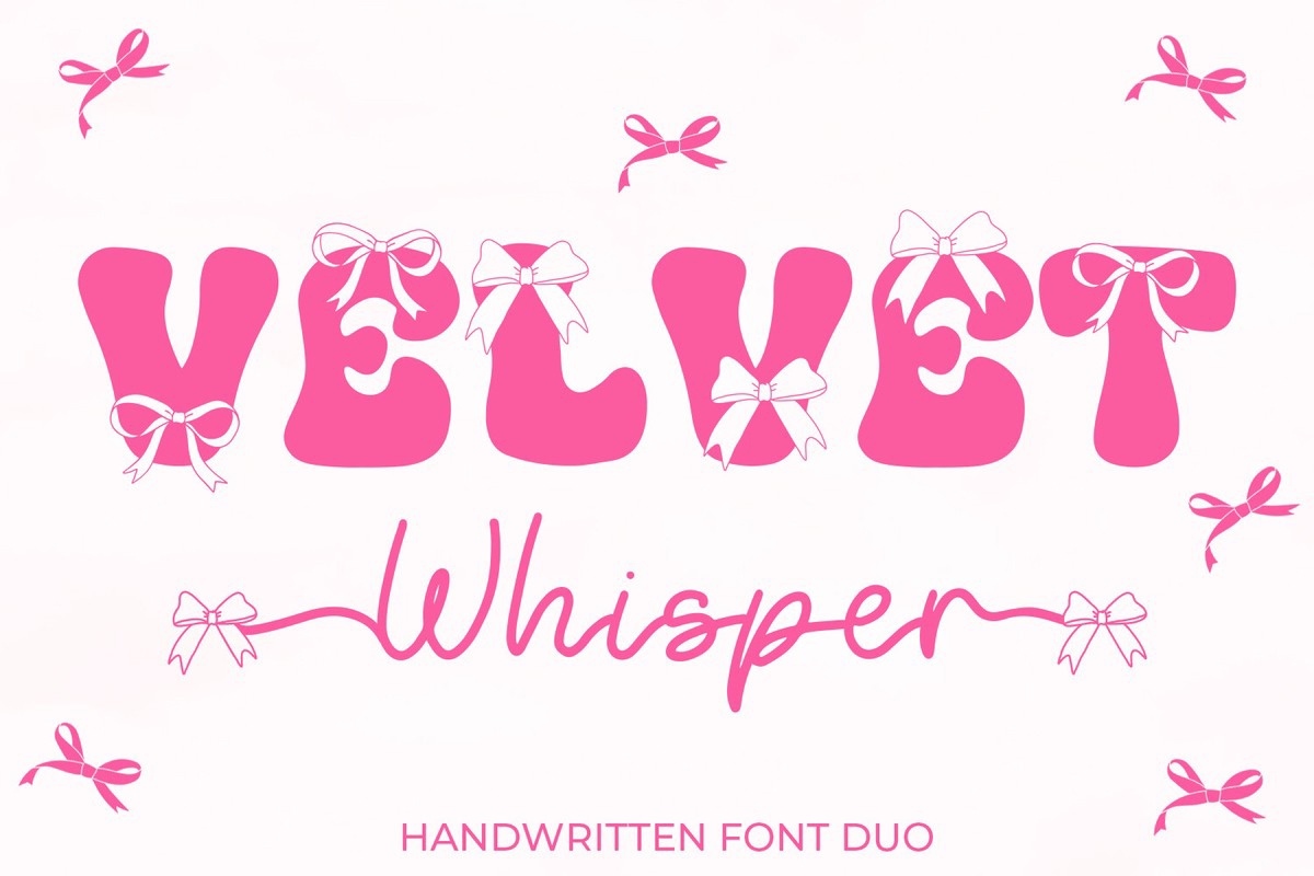 Velvet Whisper Font