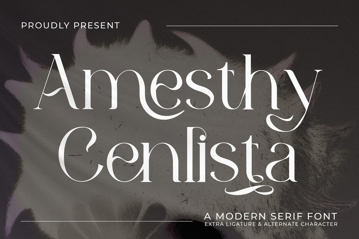 Amesthy Cenlista Font