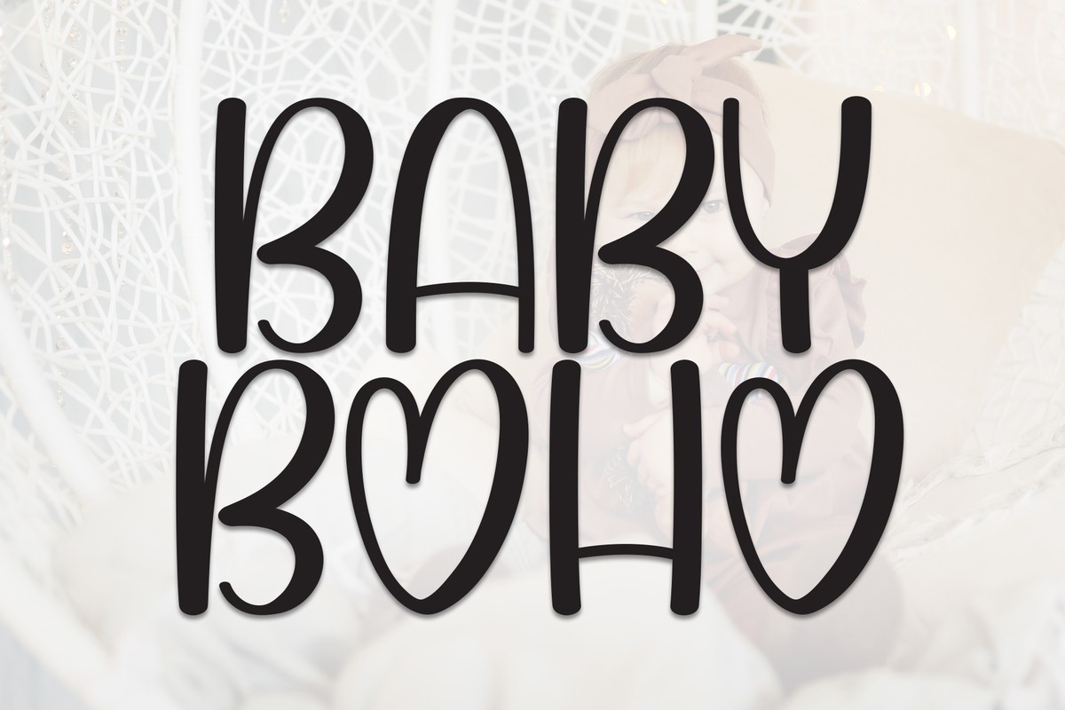 Baby Boho Font