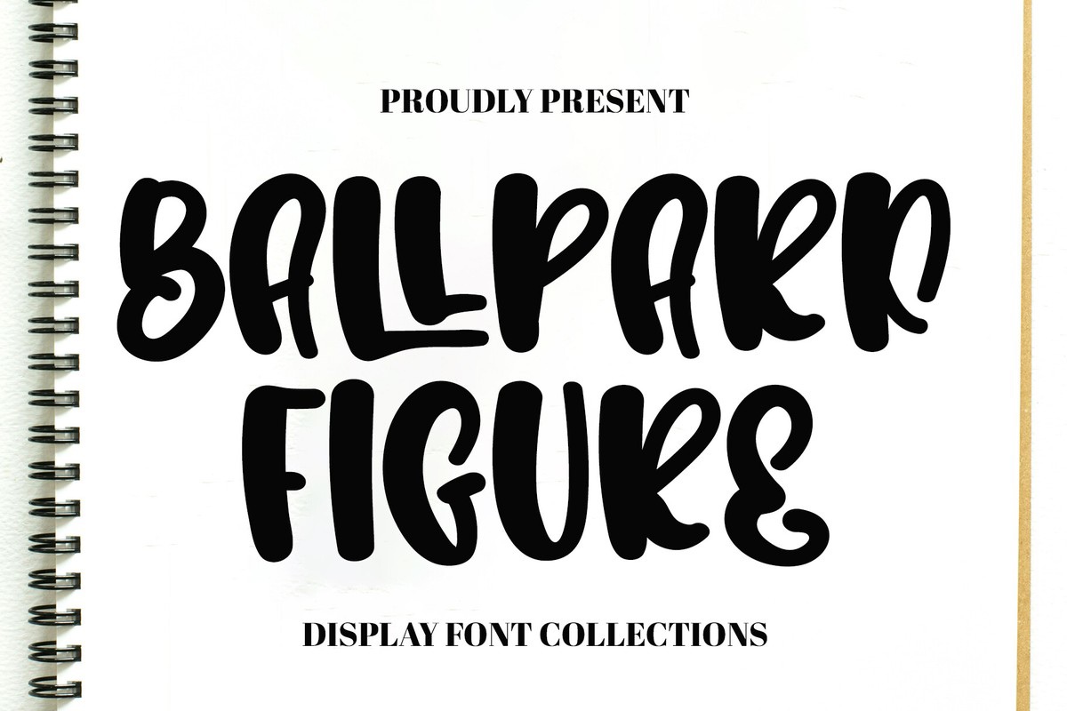 Ballpark Figure Font