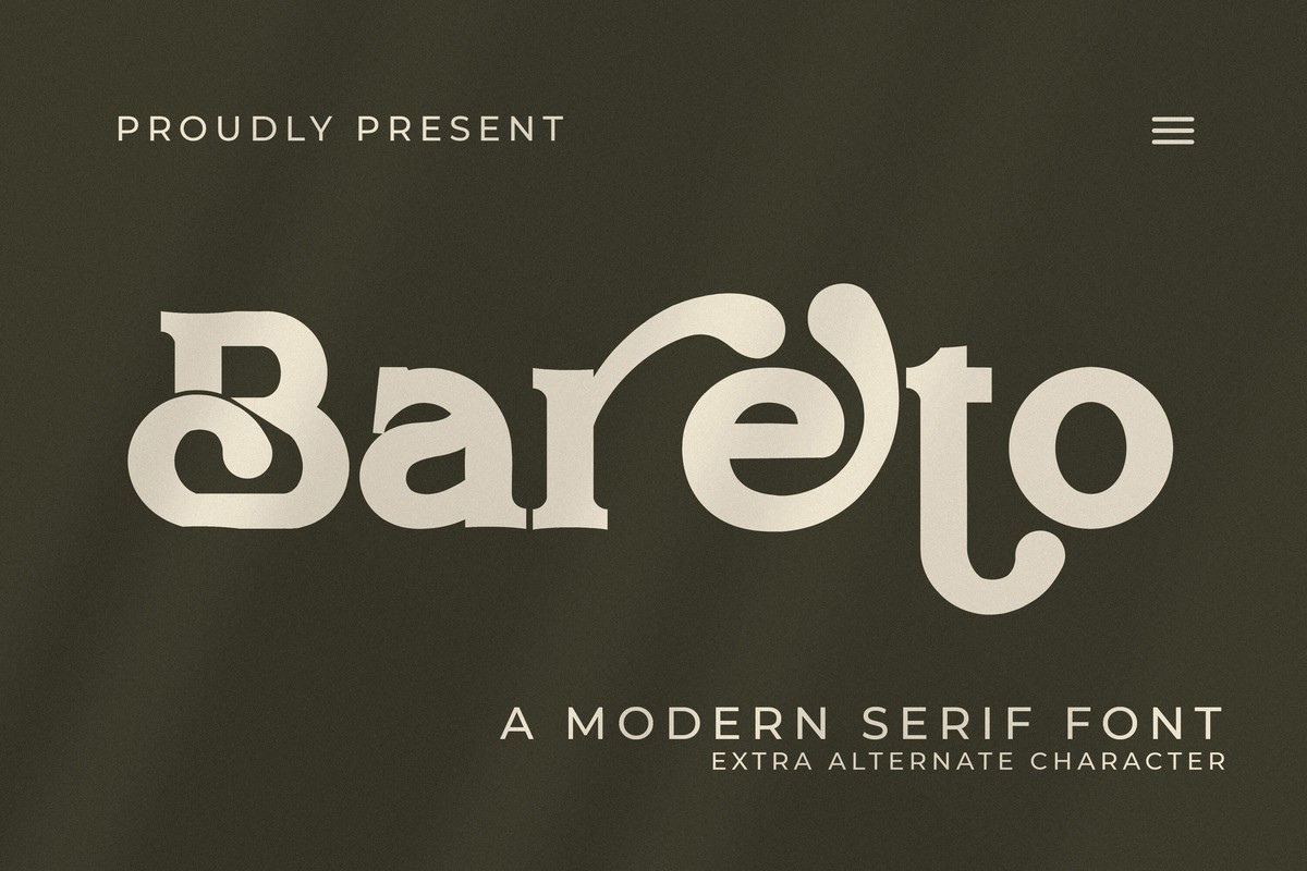 Bareto Font