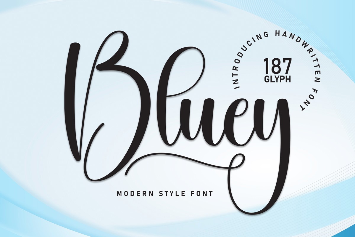 Bluey Font