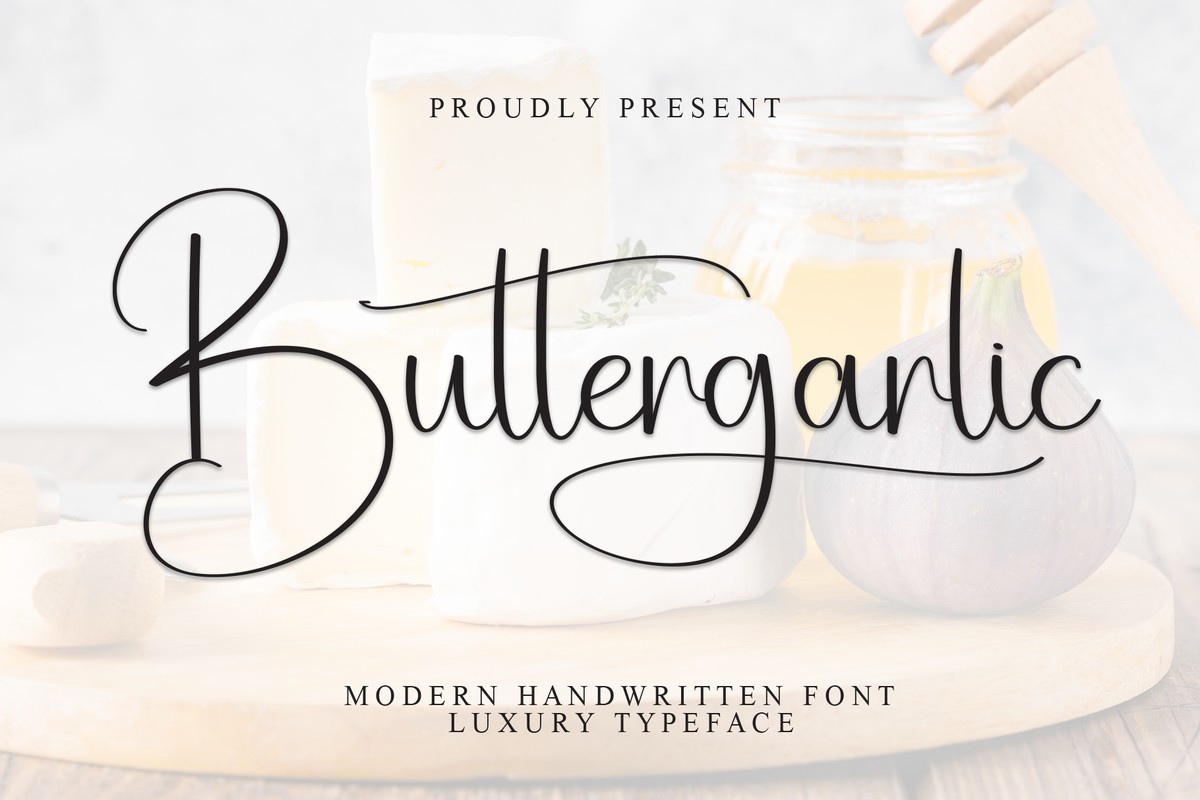 Buttergarlic Font