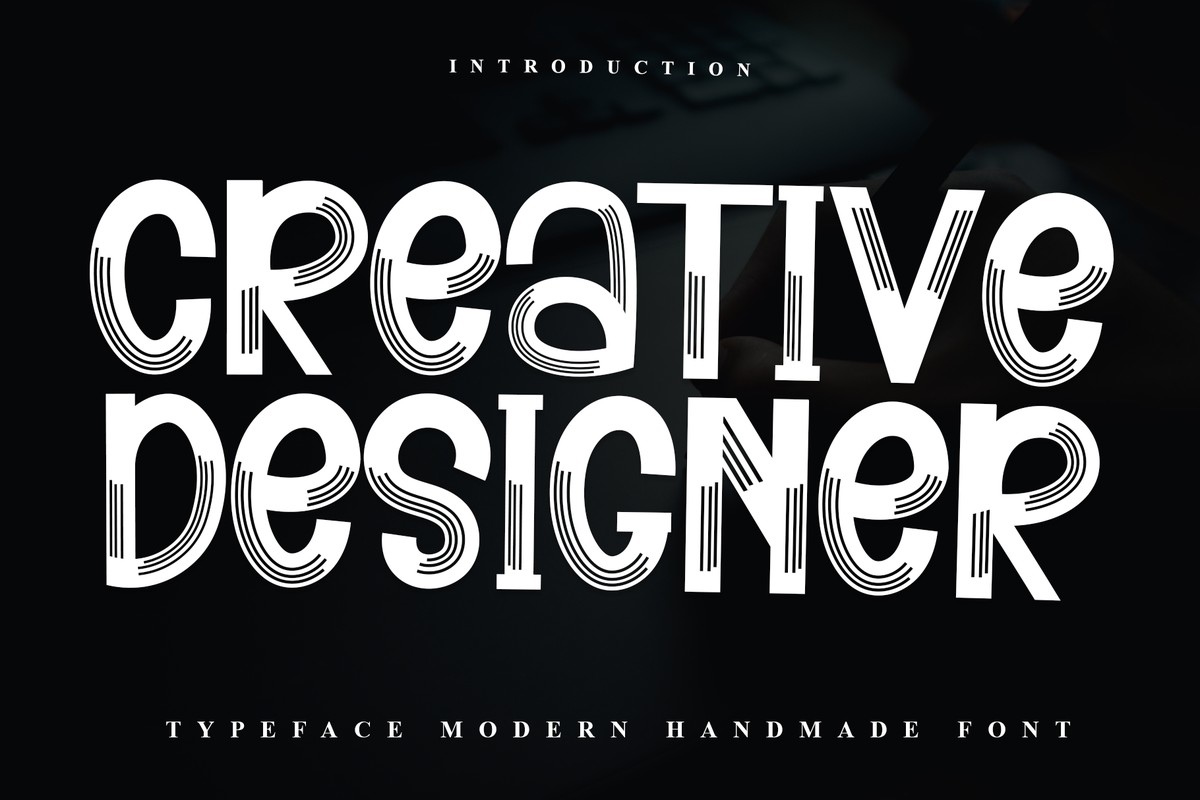 Creative Designer Font