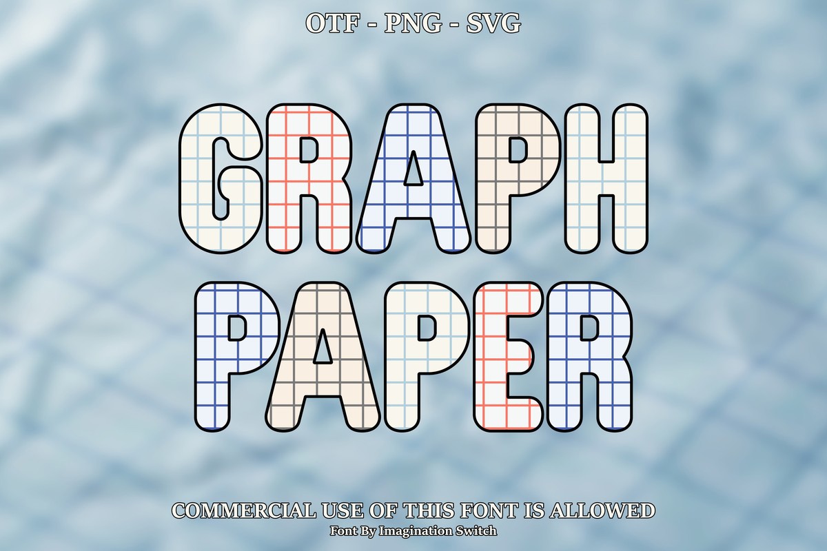 Graph Paper Font