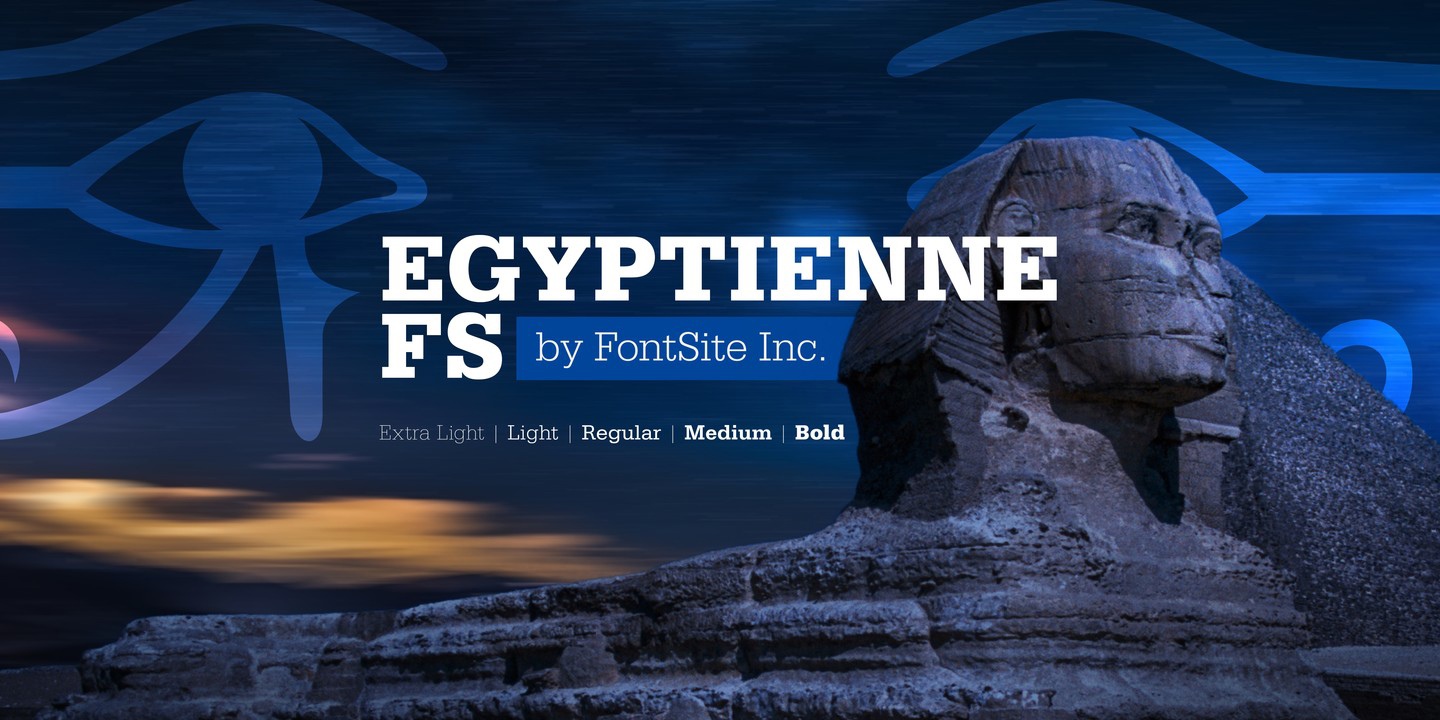 Egyptienne FS Font