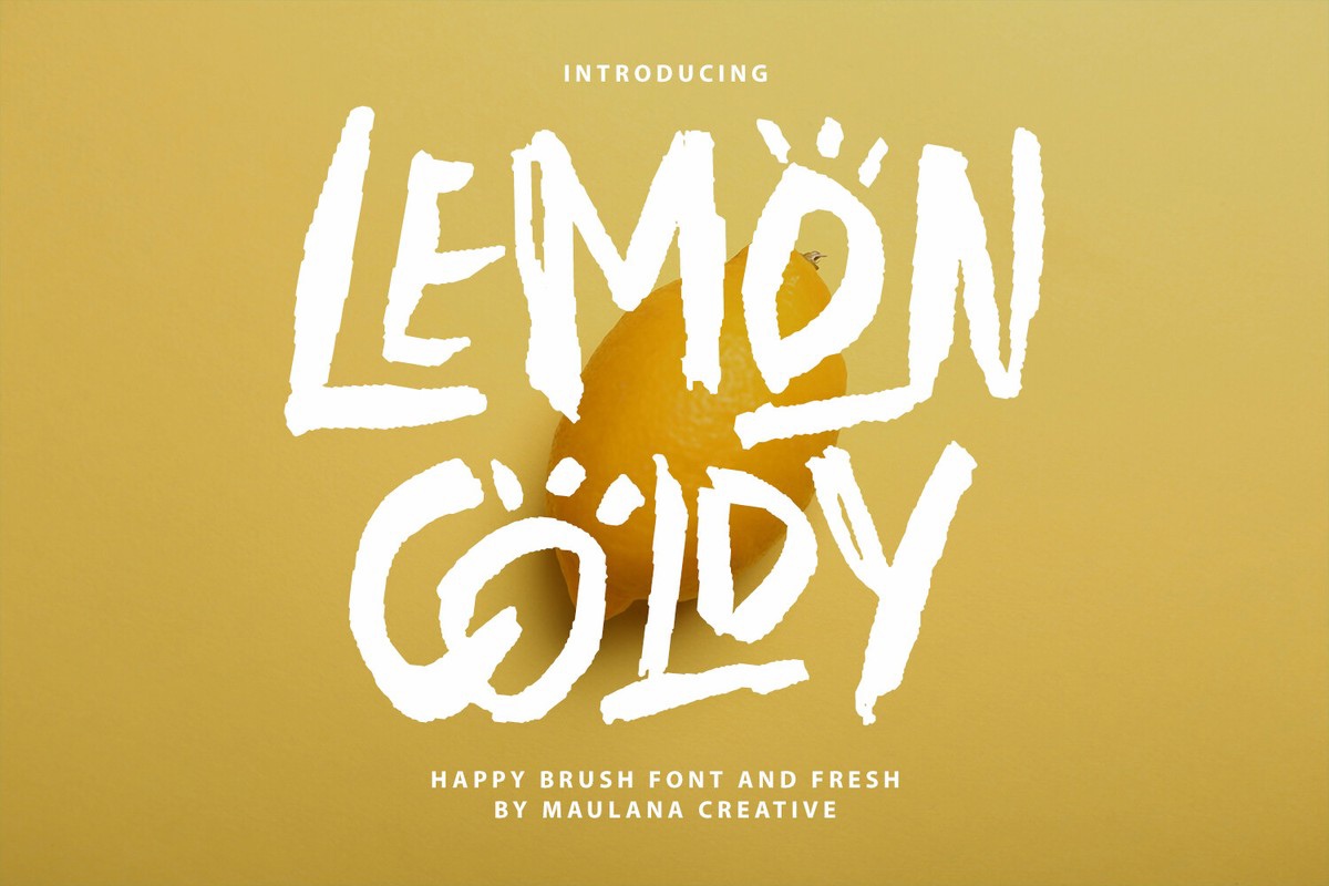 Lemon Coldy Font