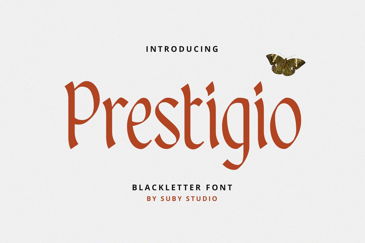 Prestigio Font