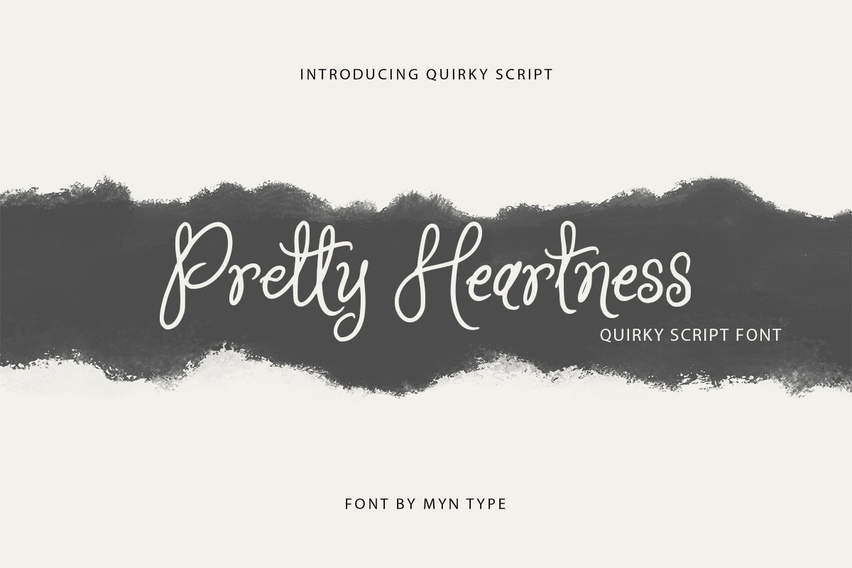 Pretty Heartness Font