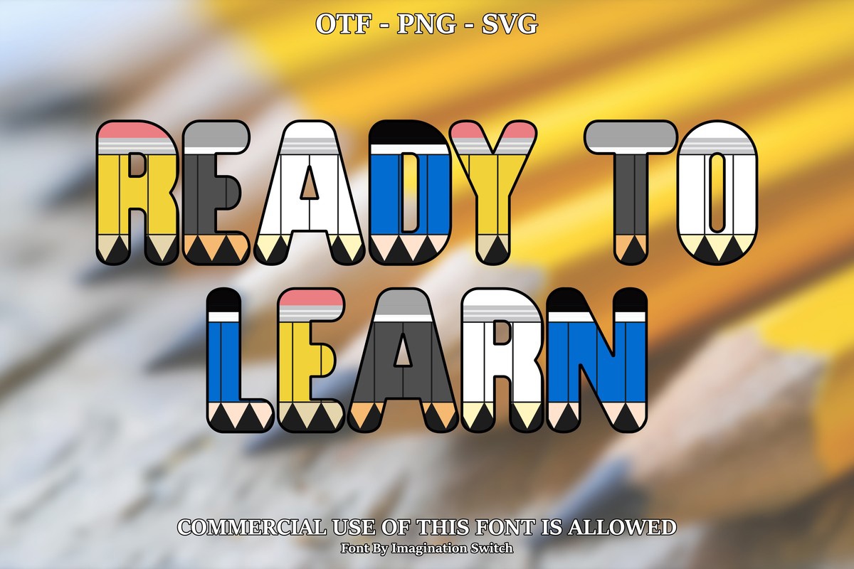 Ready to Learn Collection Font