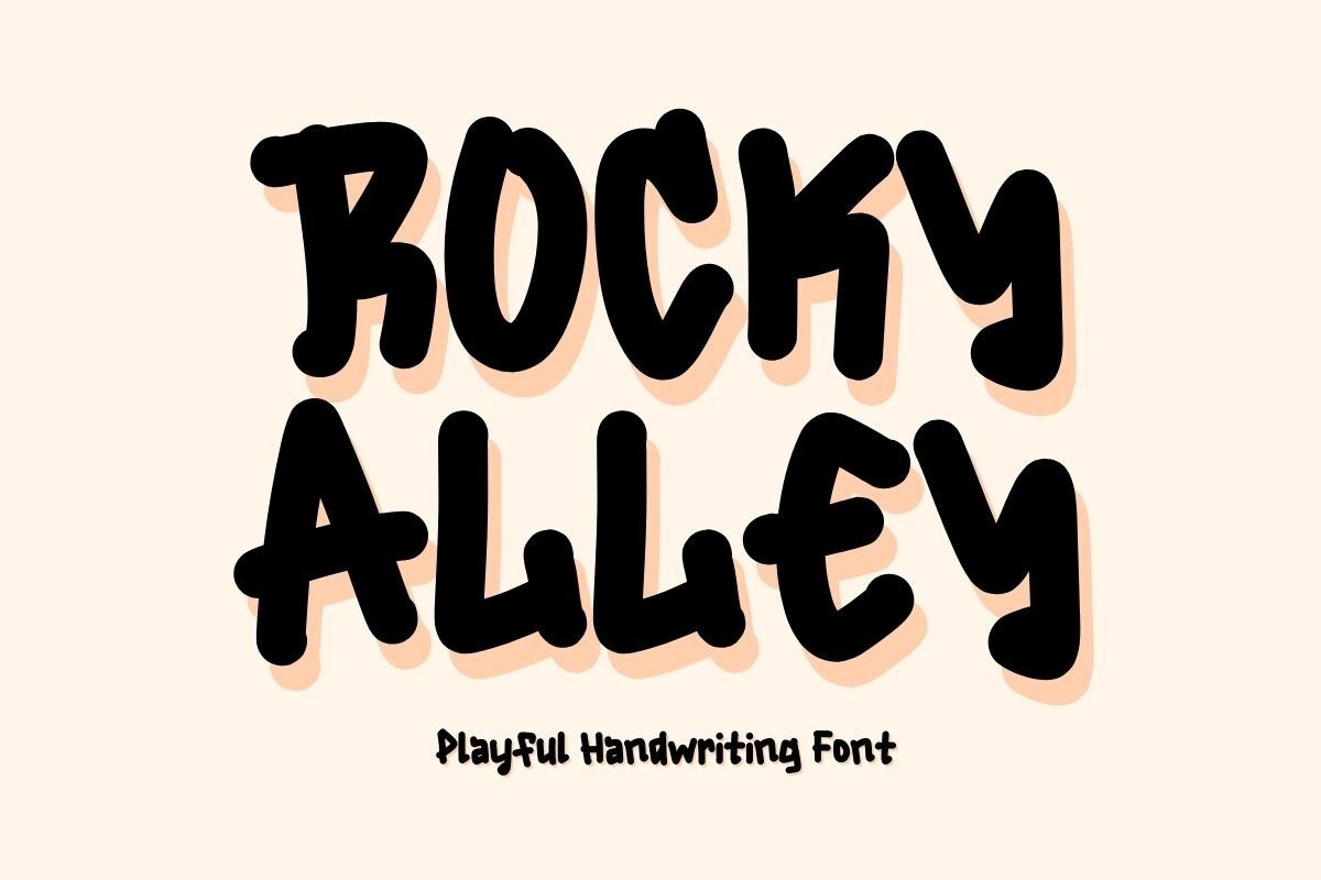 Rocky Alley Font