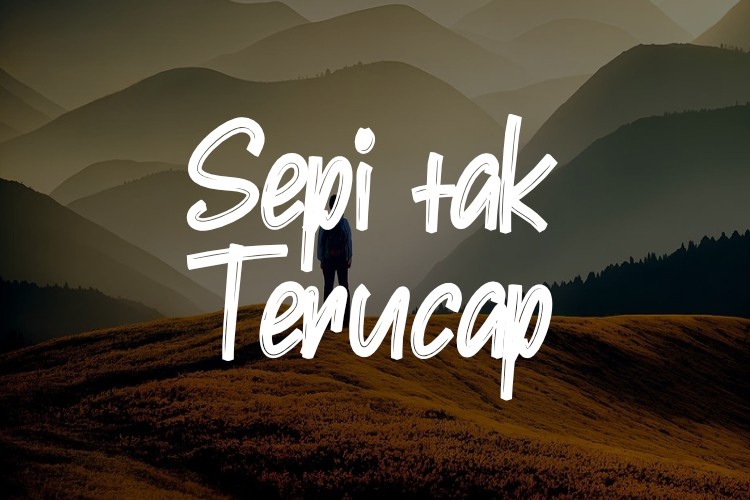 Sepi Tak Terucap Font