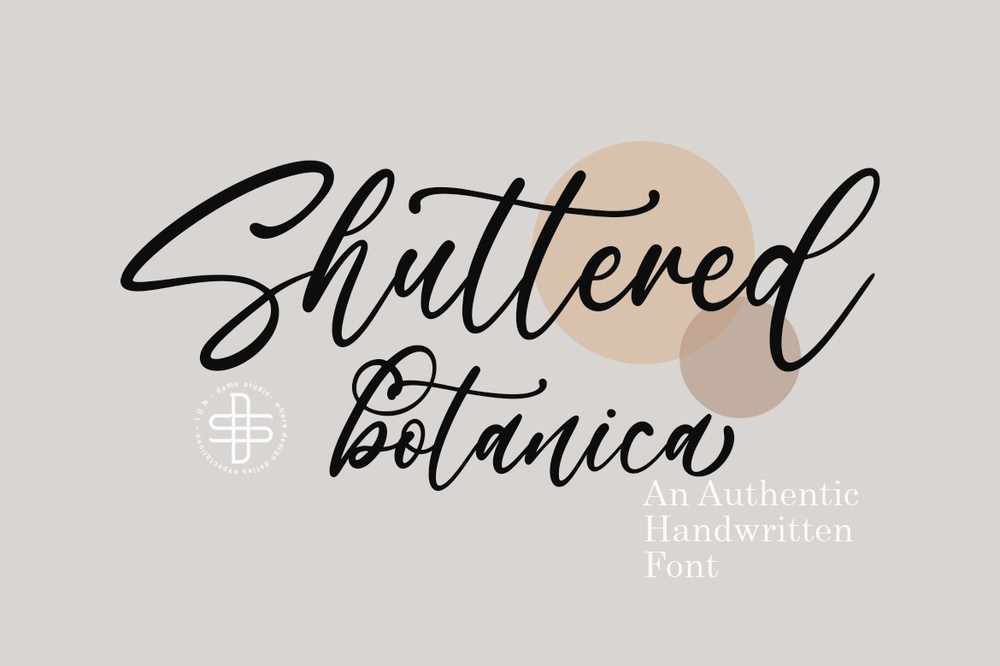 Shuttered Botanica Font