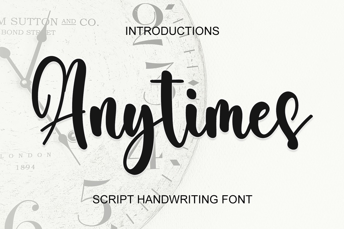 Anytimes Font