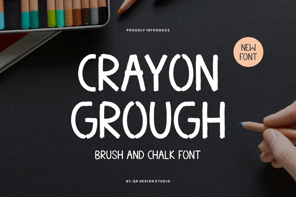 Crayon Grough Font