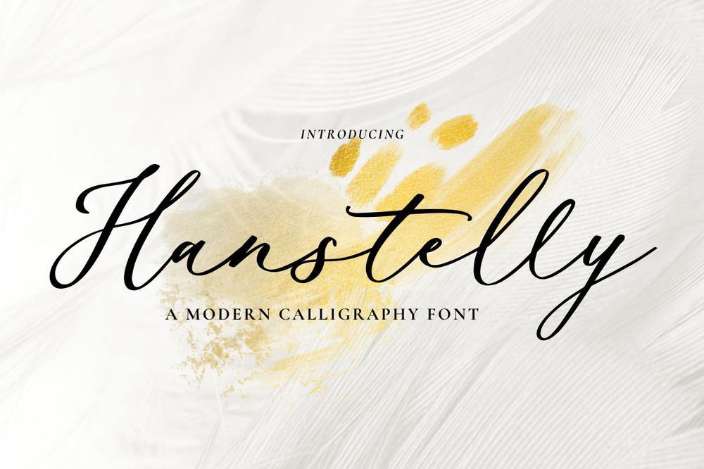 Hanstelly Font