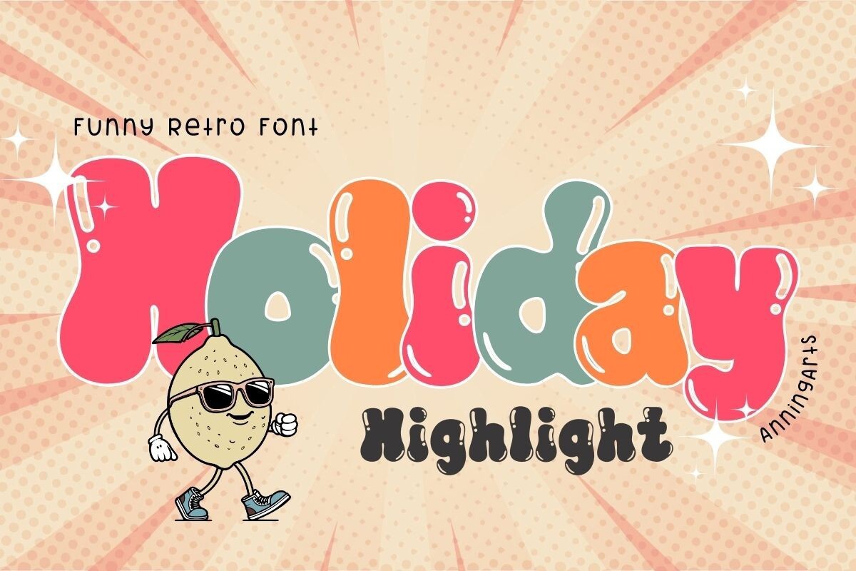 Holiday Highlight Font