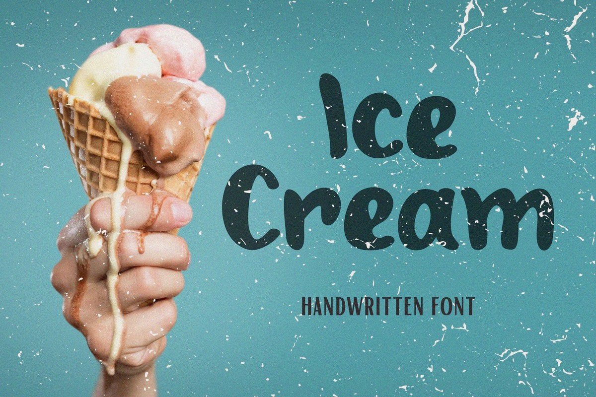 Ice Cream Font