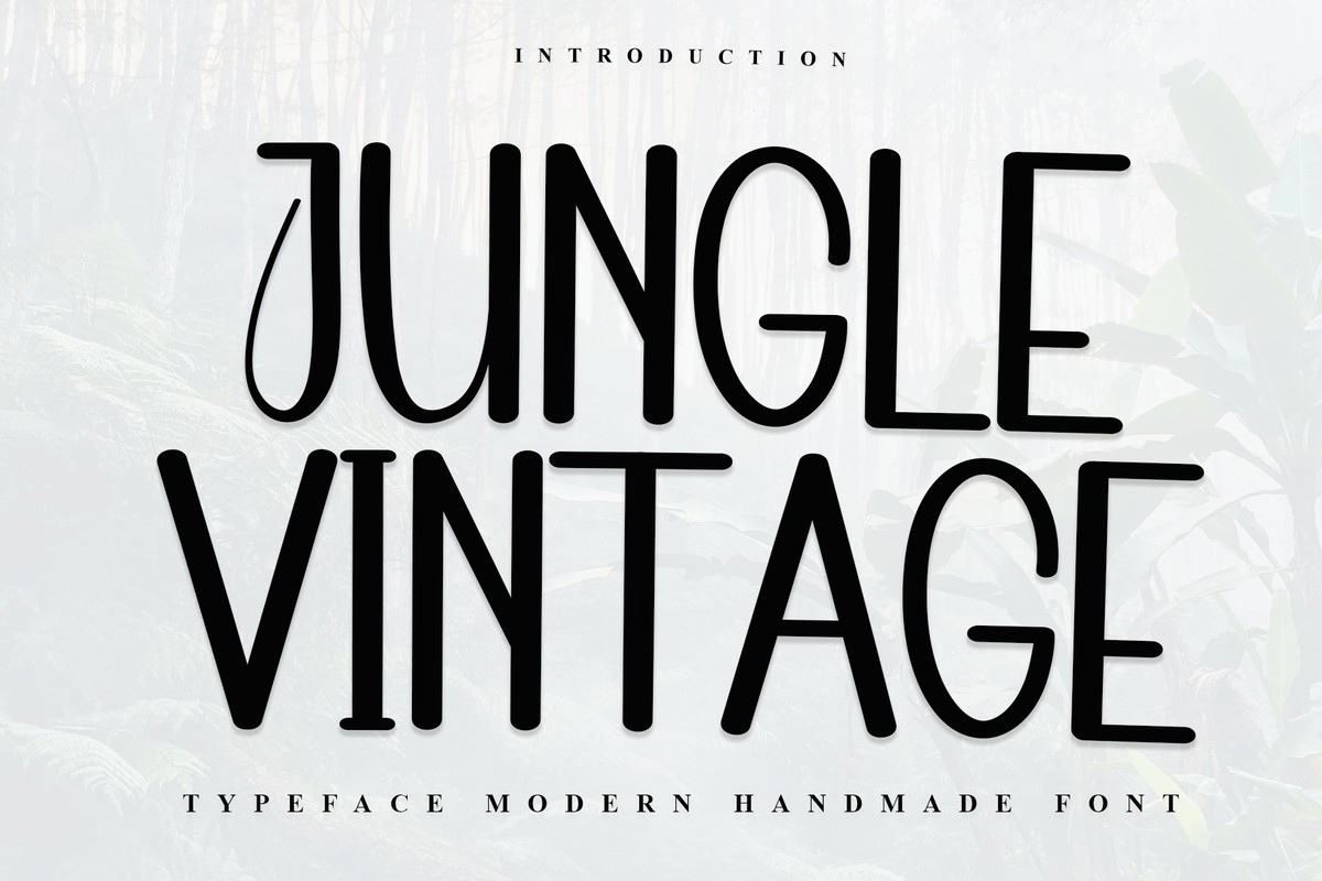 Jungle Vintage Font