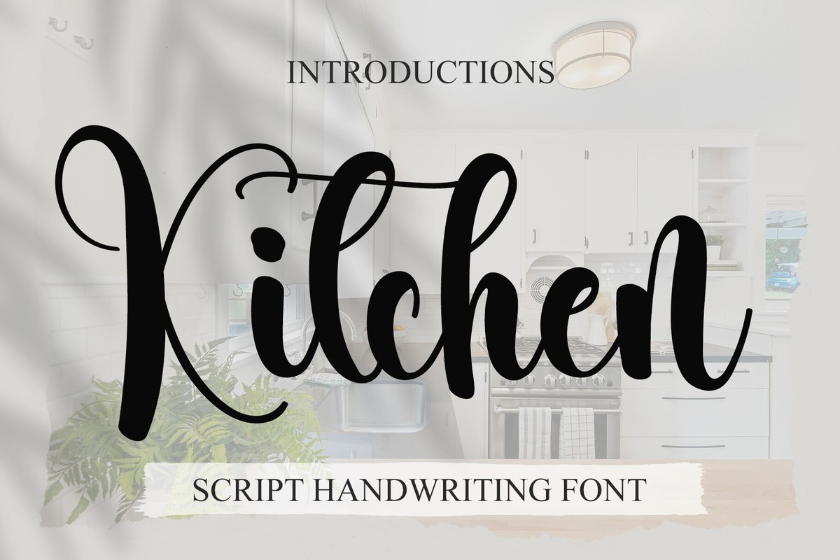 Kitchen Font