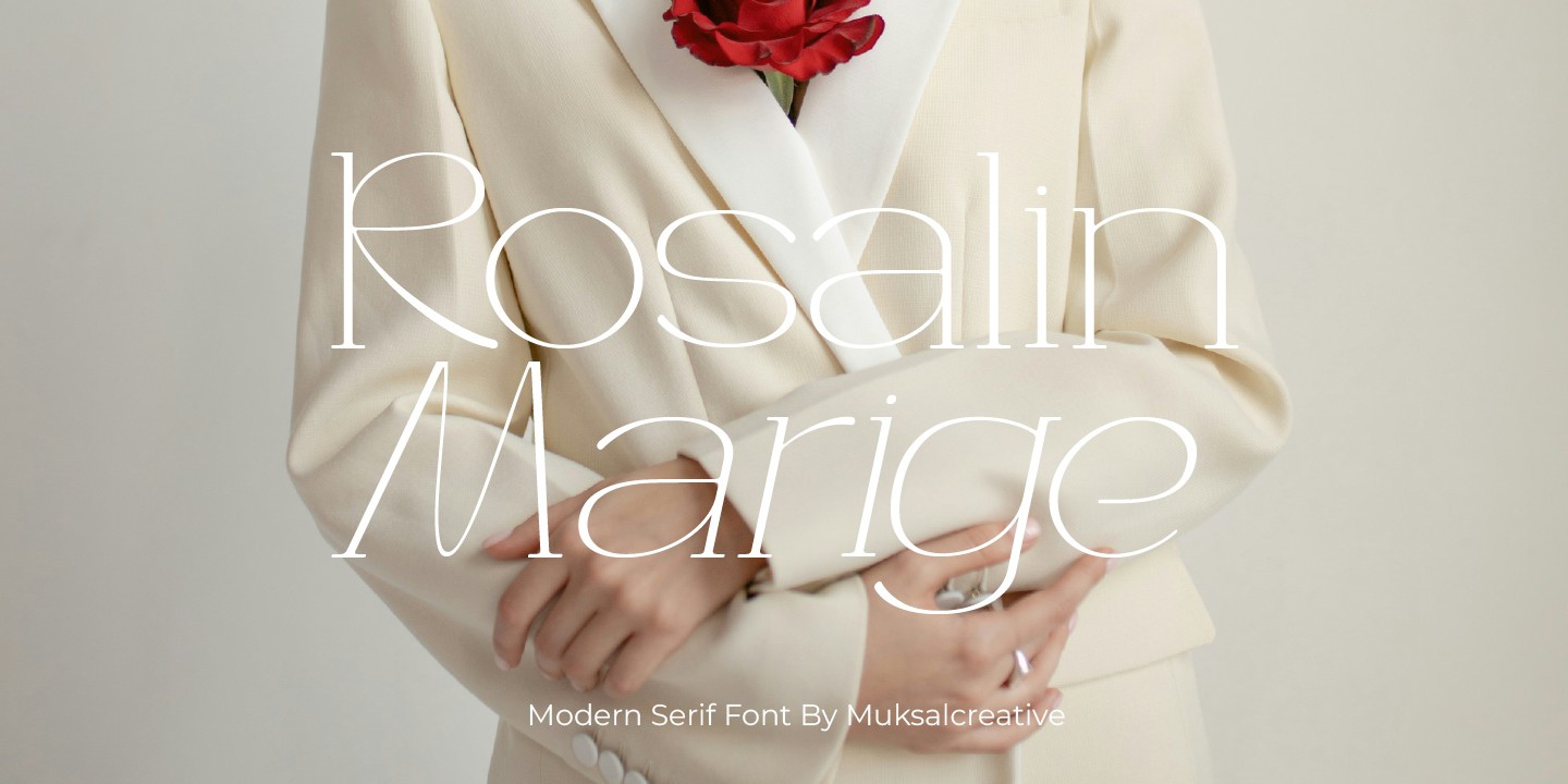 Rosalin Marige Font