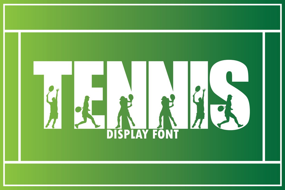 Tennis Font