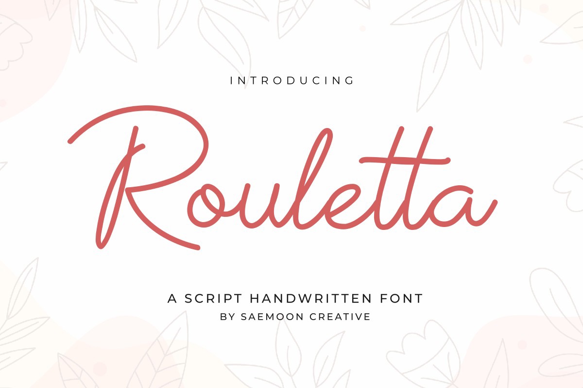 Rouletta Font