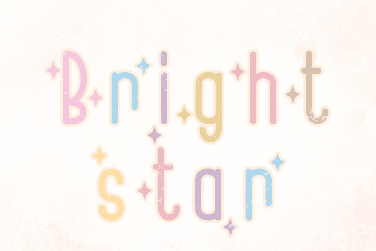 Bright Star Font