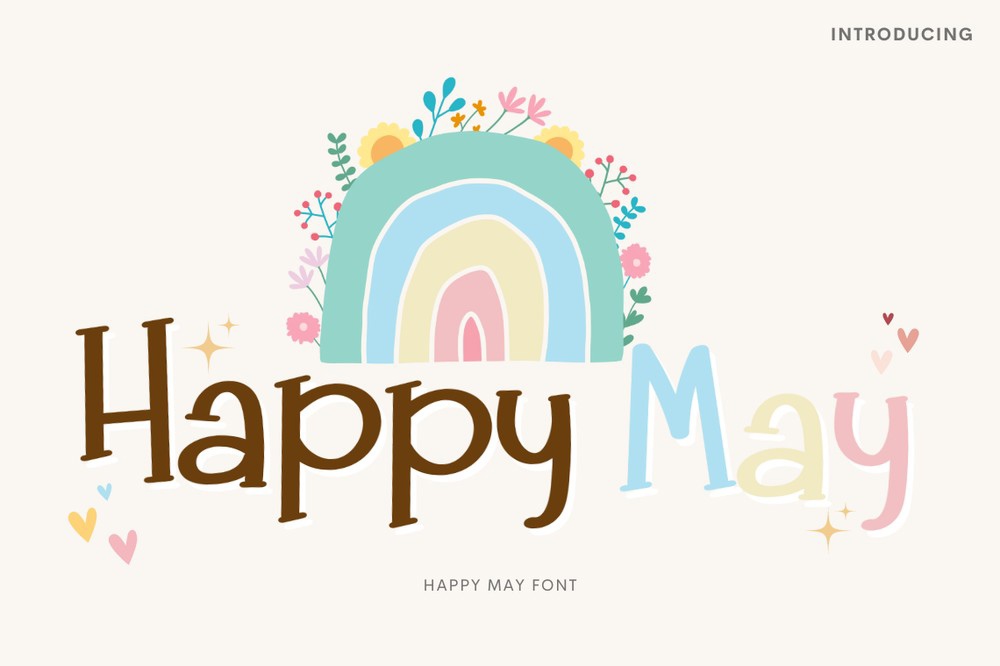 Happy May Font