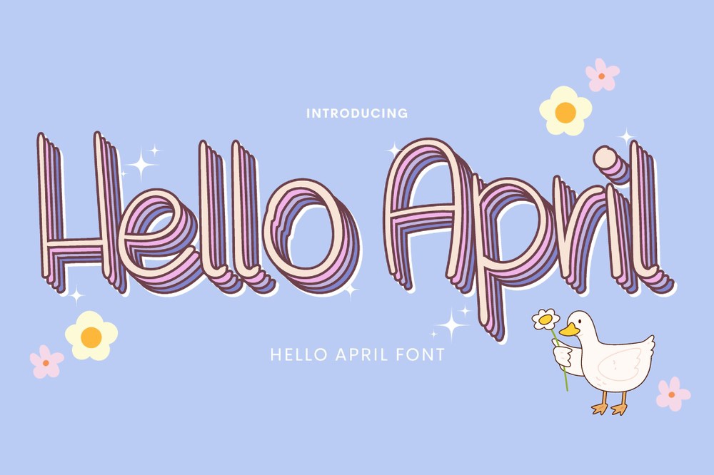 Hello April Font