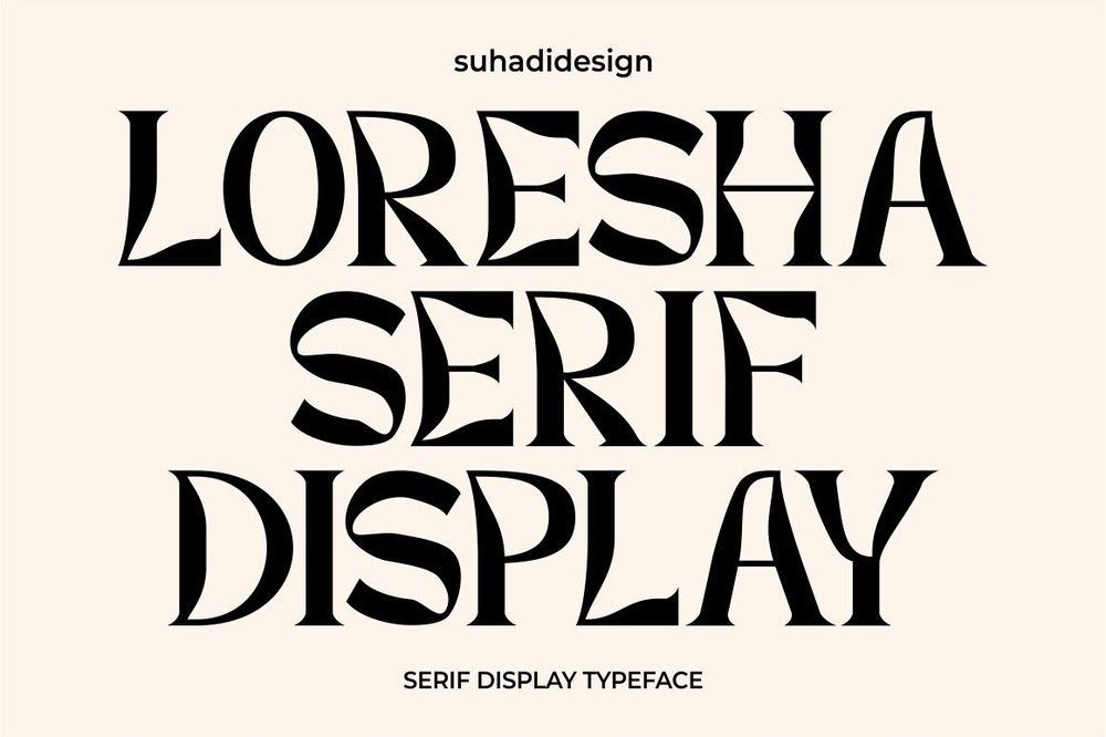 Loresha Serif Display Font