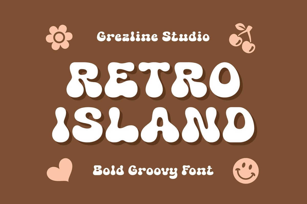 Retro Island Font